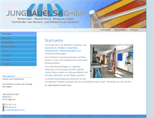 Tablet Screenshot of jungbauelsa.ch